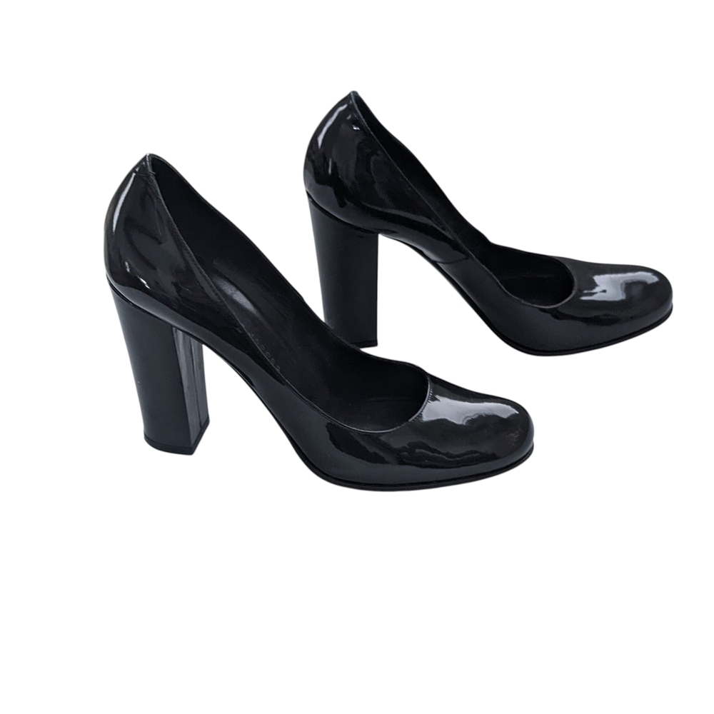 Marc By Marc Jacobs Patent Leather Black Heels Size 38